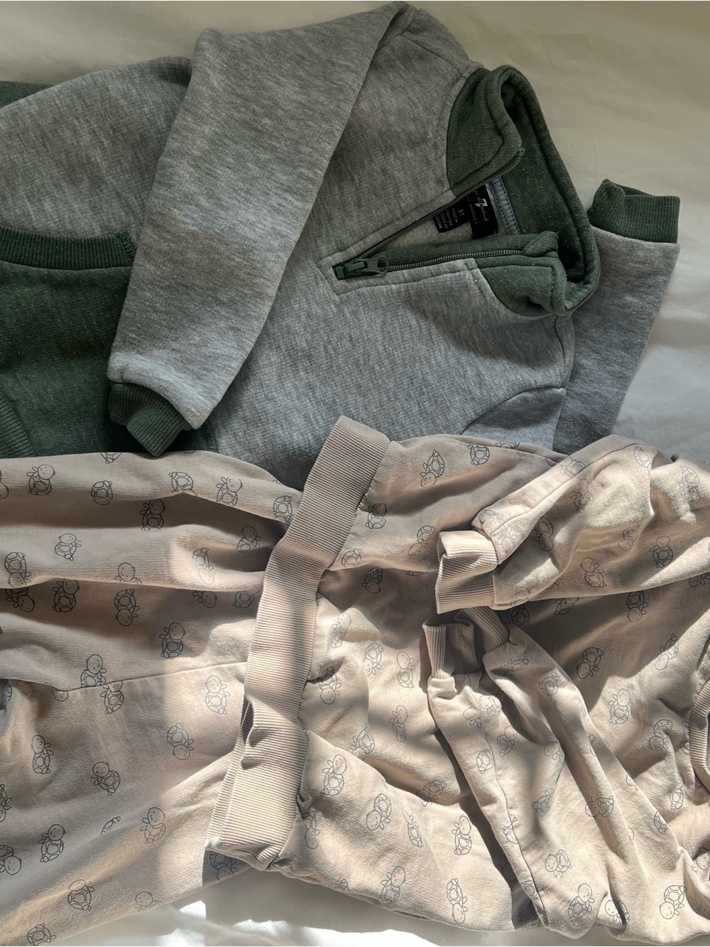 3T Sweat Sets (2) H&M and 7 For All Mankind